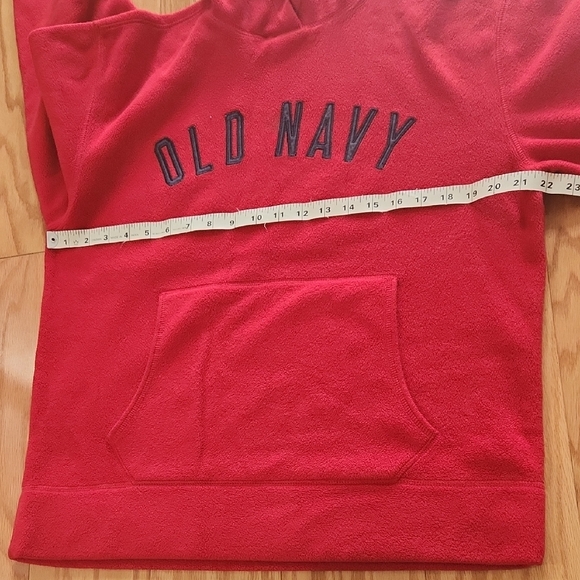 Old Navy Red Hoodie Stylish and Comfortable Medium - Picture 13 of 17